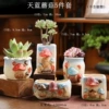Mushroom house, set, 5 pieces