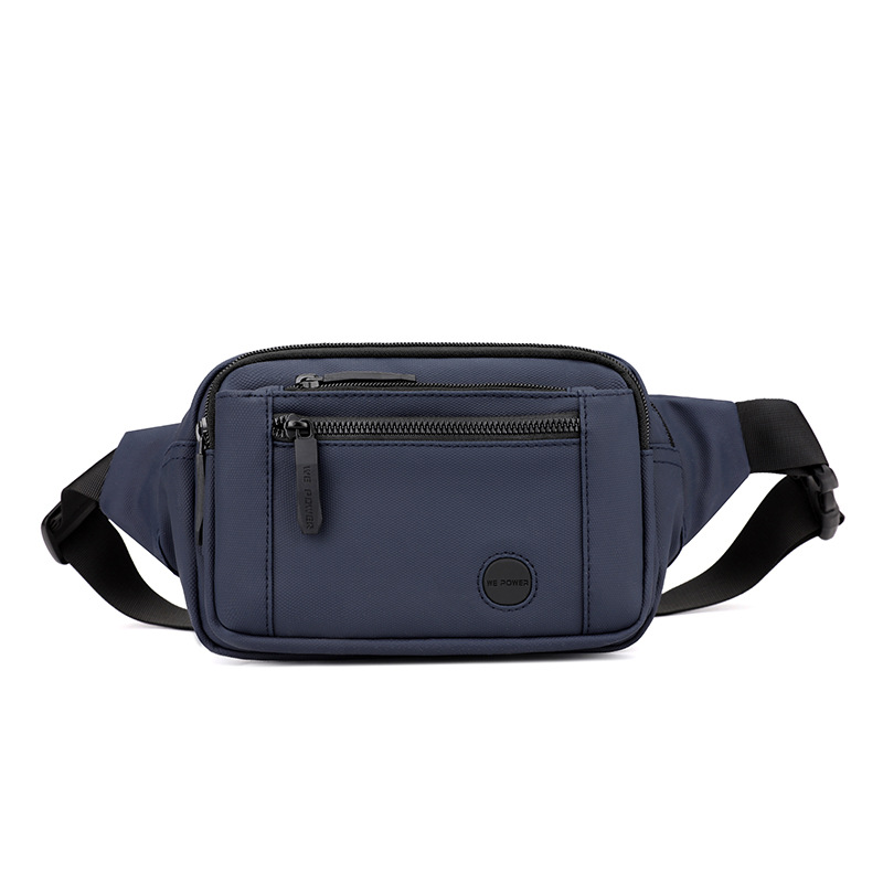 WEPOWER nuevo tipo de bolso de cintura al aire libre, bolso de cintura multipropósito, moda coreana, bolso de cintura casual para hombres, bolso de pecho