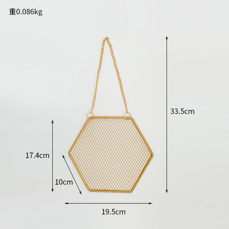 Rejilla de metal rack de almacenamiento de pared estante de la joyería estante de la exhibición de la joyería creativa rack pendientes pulsera rack