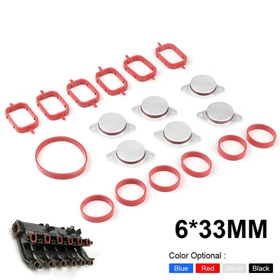 Tax-Included Car Modification Suitable for Diesel Engines 1/4/6*22/33mm Vortex Swirl Flap Disassembly and Repair Kit