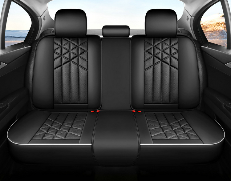 23 Years New All-Inclusive Nappa Leather Four-Season Universal Car Seat Cushion Seat Cover Physical Wholesale Cross-Border Amazon