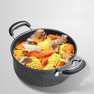 Medical Stone Hot Pot Pot Household Cooking Pot Soup Pot Gas Induction Cooker Pot Soup Pot Non-Stick Pot Stew Wenwo