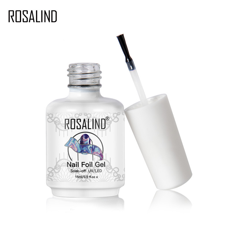rosalind跨境供应15ml星空转印胶 美甲店用星空转印纸专用光疗胶