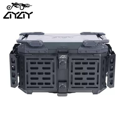Motorcycle trunk Aluminum Alloy Tail Box Multifunctional