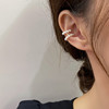 Sophisticated small fashionable ear clips, simple and elegant design, no pierced ears