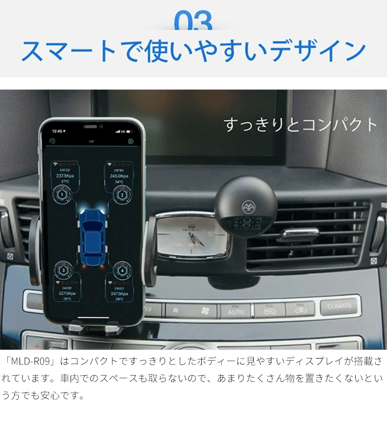 Japanese Tire Pressure Monitoring 315Mhz Tpms Car Tire Pressure Sensor Tire Pressure Gauge Monitor High Precision