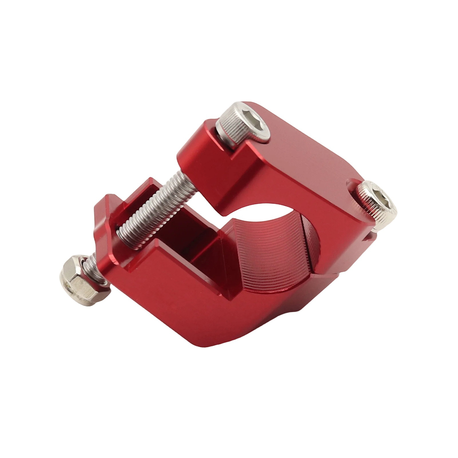 Motorcycle brake pump clamp, universal off-road vehicle modification aluminum alloy bracket, supports KTM/Husqvarna