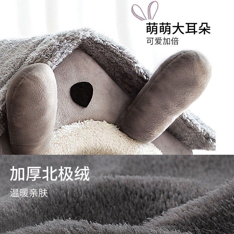 Perrera tipo de casa Four Seasons universal perro pequeño Teddy cubo extraíble y lavable Casa de perro gato cama nido primavera y otoño suministros para mascotas