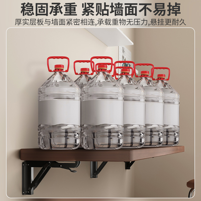 Estante de pared escritorio plegable escritorio de la computadora dormitorio tablero de madera montado en la pared sala de estar pared partición estante Escritorio