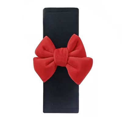 shoulder pad, anti-strangling decoration for – Seat belt shoulder pad - 213cm-blackred-bow-seatbelt-shoulder-pad