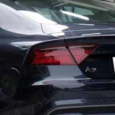Car headlight protective film, Light-Controlled Color-Changing Tpu Taillight Film - 15-18-models-a7s7-taillights-transparent-model