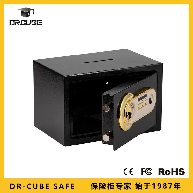 Сейф Dr.cube-20FC-DT модель домашний денежный накопитель маленькая стальная пластина отпечаток пальца противоугонный сейф