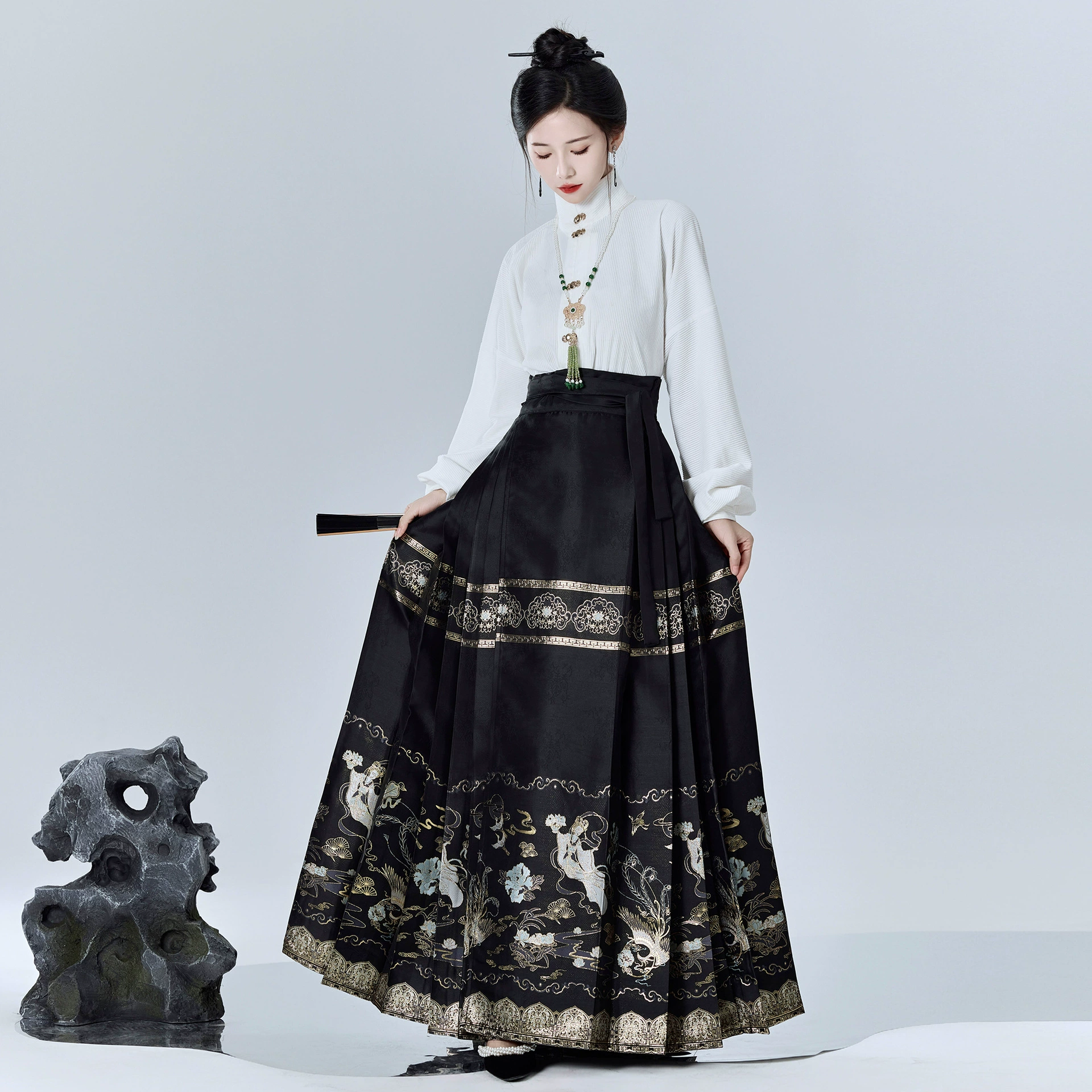 The new golden horse noodle skirt is shipped ~~~