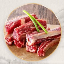 宁夏黄牛肉牛肋条肉新鲜精修原切牛肋排肉雪花牛腩肉3斤装牛排骨