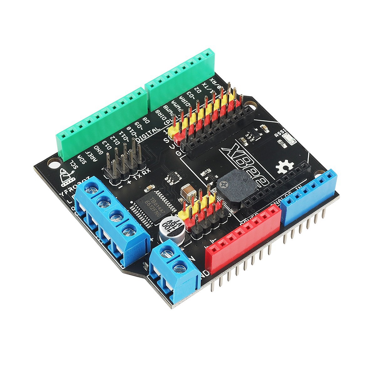 PM-R3智能车驱动模块多功能扩展 宽电压输入升压模块 兼容Arduino