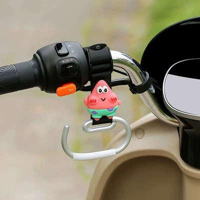 Other Electric Vehicle Accessories: Vehicles, No-Drill Installation, Multifunctional - black-long-belt-e-hook-pai-pai-left