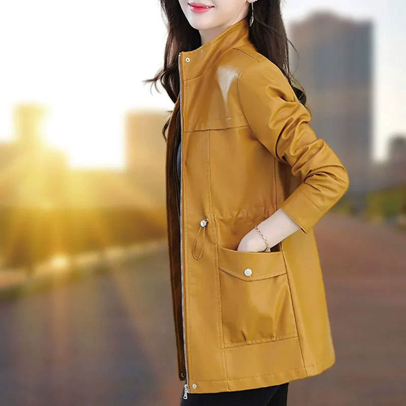 Mid‑length warm winter jacket for plus‑size women, removable hood options, fleece/velvet variants