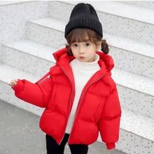 短款外套女儿童2025年新款棉服韩版男女通穿加厚棉袄儿童轻薄棉服