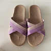 Summer straw slippers for beloved, 2023, gradient, wholesale