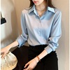 Spring shirt, fashionable sexy top, long-sleeve, 2023, oversize
