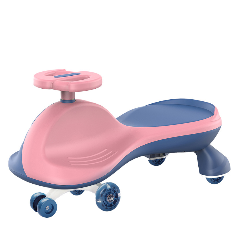 Columpio para niños coche mudo rueda universal bebé anti-vuelco adulto sentado equilibrio niño swing deslizante chica Coche