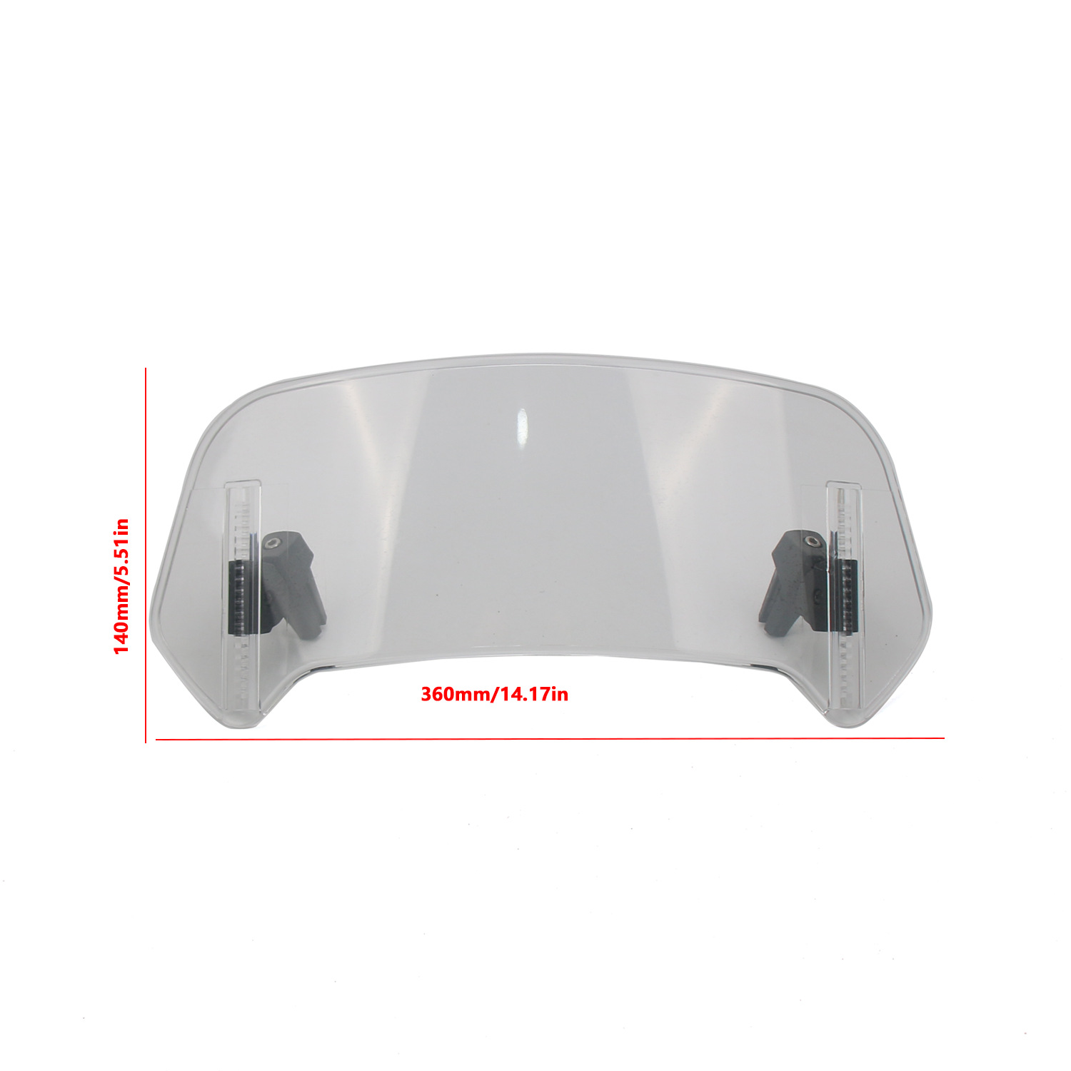 Suitable for Kawasaki, Honda, Bmw, Yamaha, Suzuki. Modified Height-Adjustable Small Windscreen, Adjustable Small Wind Deflector, Cross-Border Hot-Selling Item