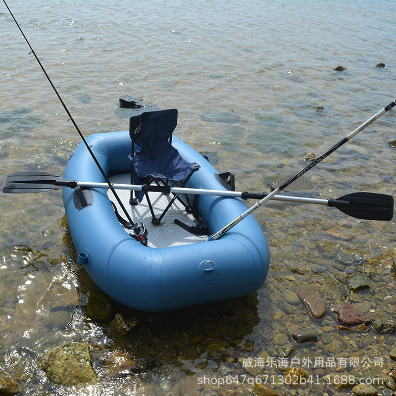 Fishing Boat, Inflatable Kayak, Rubber Boat, Foldable Lure Boat, Wear-Resistant and Scratch-Resistant Small Boat, Bait Boat