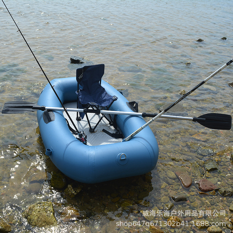 Fishing Boat, Inflatable Kayak, Rubber Boat, Foldable Lure Boat, Wear-Resistant and Scratch-Resistant Small Boat, Bait Boat