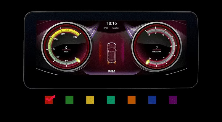 Suitable for Audi A4 A5 B8 B7 B6 8.8inch Large-Screen Car Navigator