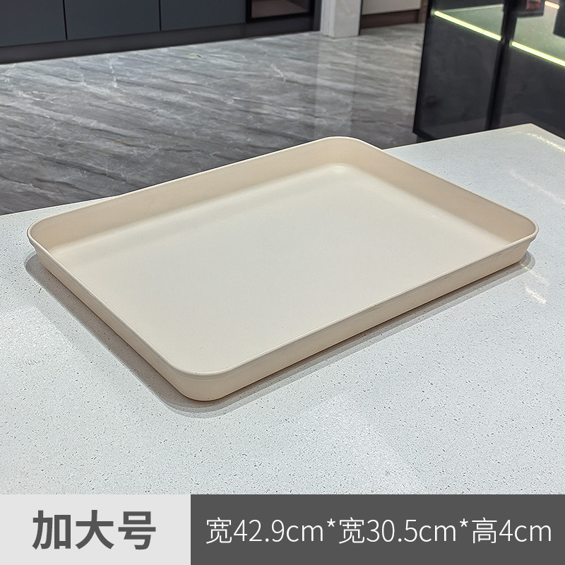 長方形のプラスチックはトレーのホテルの家庭用のお茶を深めます。|undefined