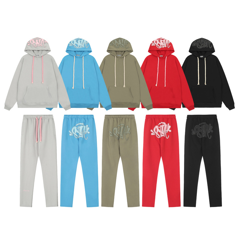 24S Cross-border Source European and American Fashion Brand Y2K Style Letter Hoodie Sweater Men's and Women's High Street Pants suit