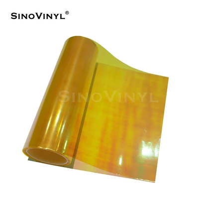 Chameleon Headlight Color-Changing Film, Car: Automotive Film - 039-m-golden