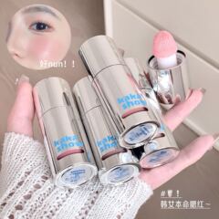 Kakashow元気いっぱい頬紅液スポンジブラシ頭自然韓系水光感元気感液体頬紅