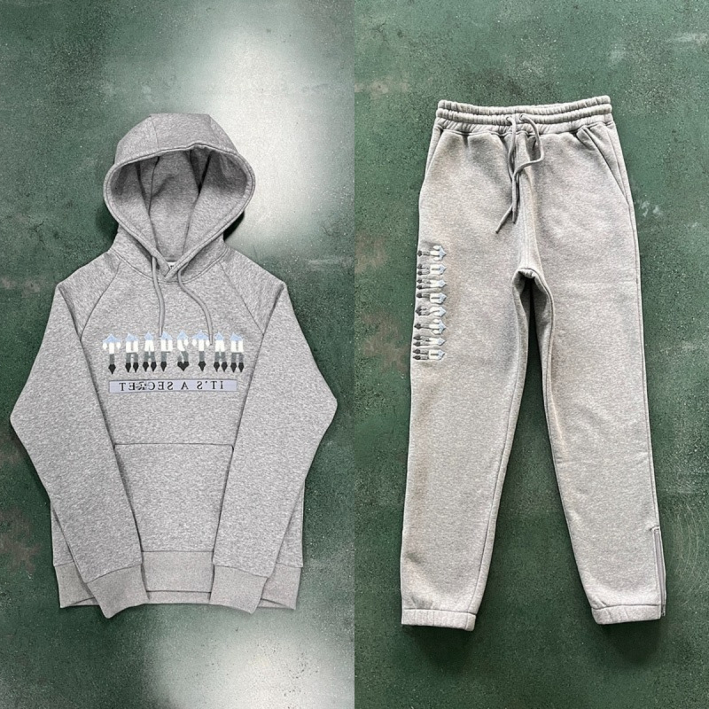 2025Trapstar スウェットシャツ スポーツウェア ジッパー ジャケット スーツ アーチ型文字刺繍 UKDRIPDRILL メンズ|undefined