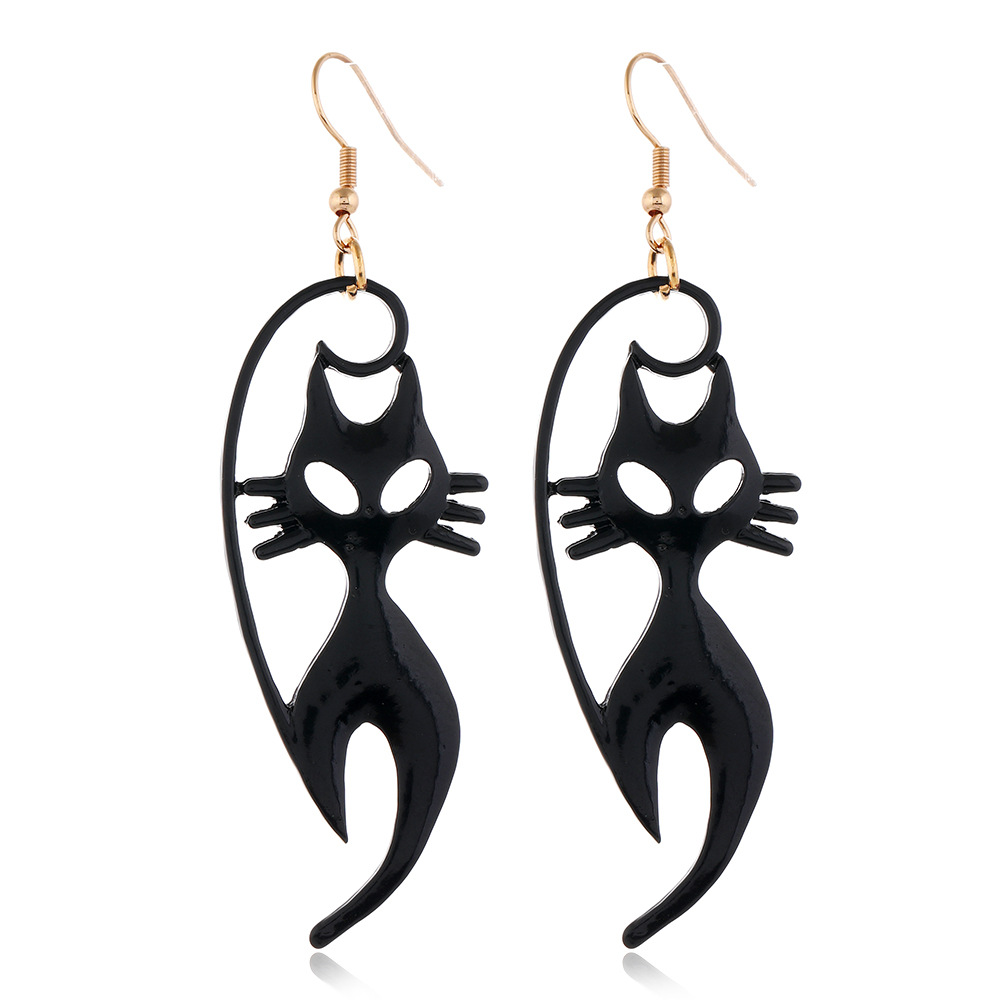 Fashion Skull Alloy Plating Women's Drop Earrings 1 Pair display picture 24