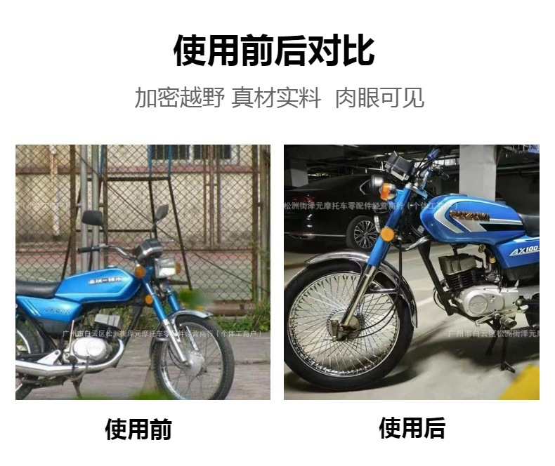 Ax100 Motorcycle Front and Rear Rims with 72 Holes, Encrypted Commuter Model, Jincheng Ax100 Single-Line Motorcycle Wheel Hub