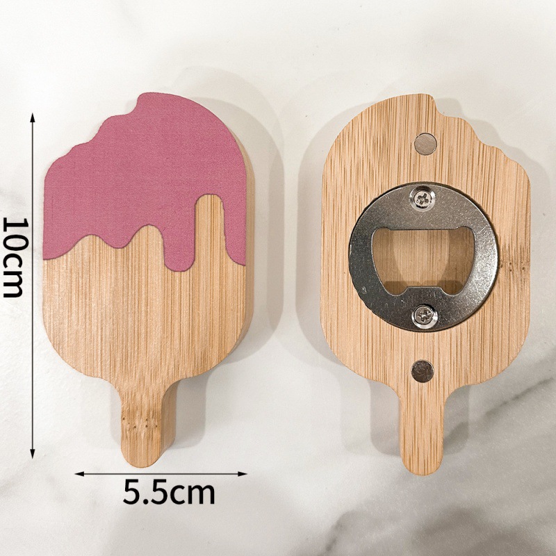 Abrebotellas de cerveza Douyin mismo estilo multifuncional creativo de dibujos animados imán imán imán de imán de apertura de botellas de vino doméstico