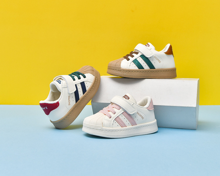 Porta per bambini 2024 primavera autunno nuova moda con punta a punta per bambini e bambine che corrono_voghion.com