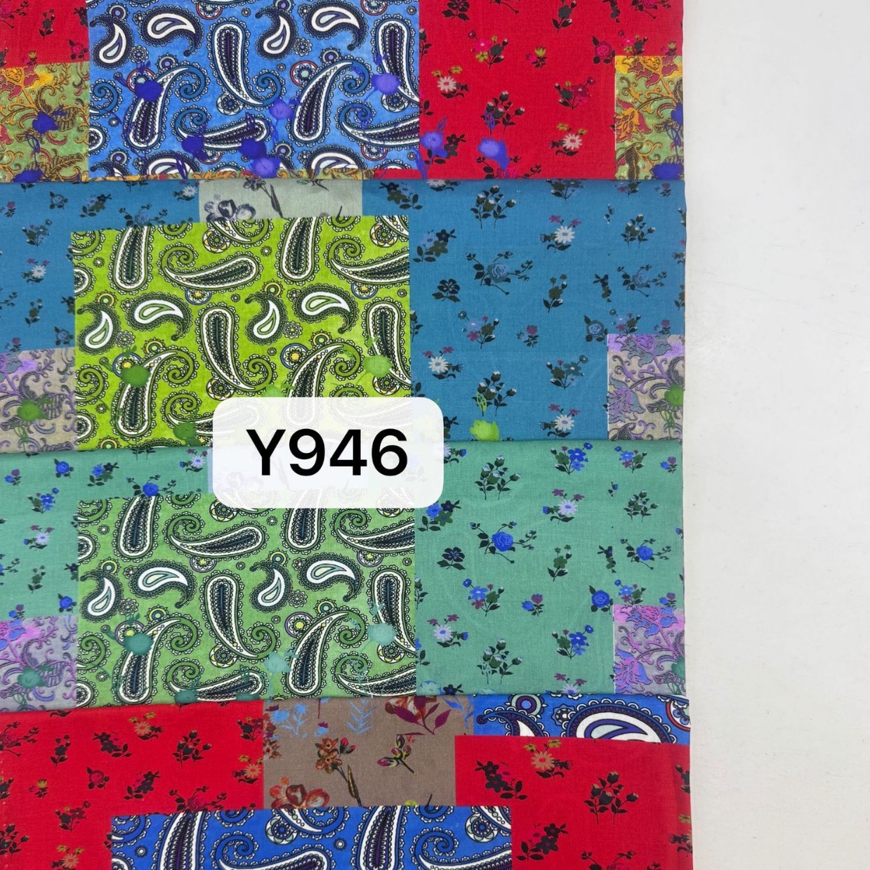 Y946纯棉印花面料手工DIY连衣裙家居服衬衫儿童服装面料