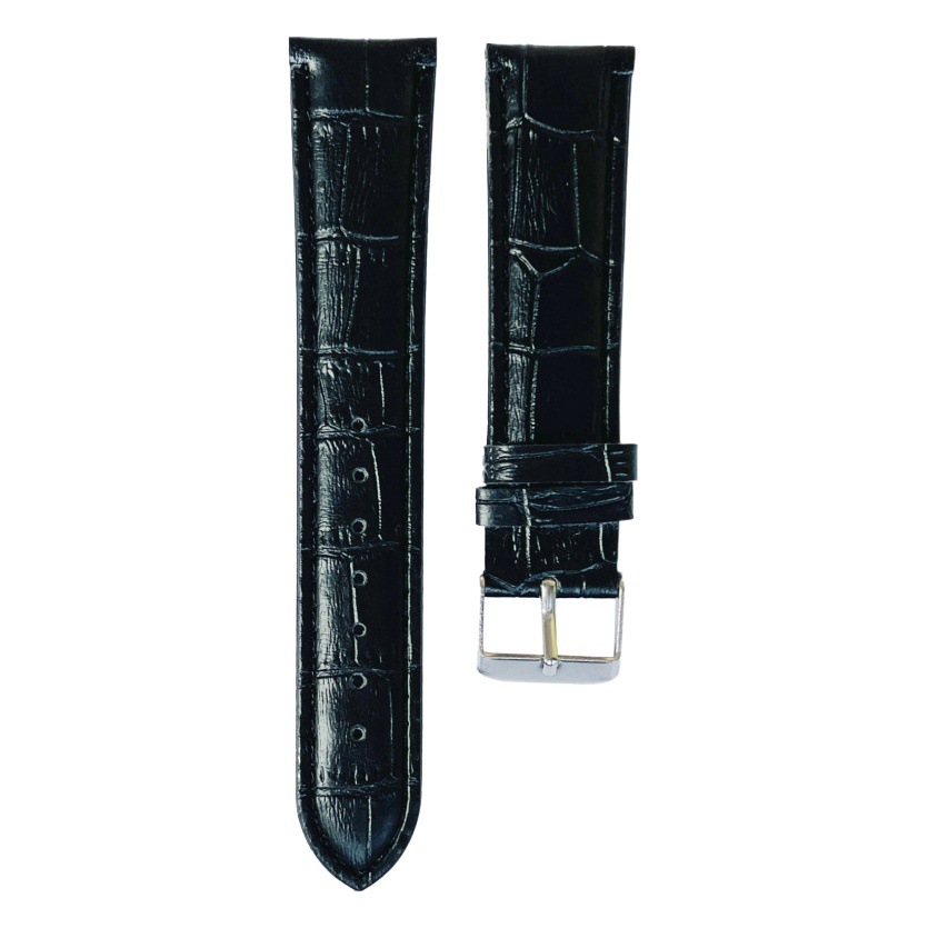 Wholesale bamboo watch leather strap imitation belt bamboo black 14 16 18 20 22mm in stock