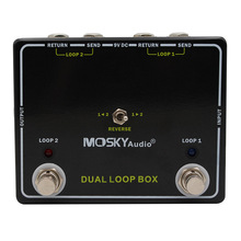 MOSKYAUDIO DUAL LOOP BOX ����2ͨ��ѡ�񿪹� ���л�˳��