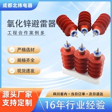 10KV无间隙氧化锌避雷器HY5WS2-17/50硅橡胶HW5WZ-10/27防雷