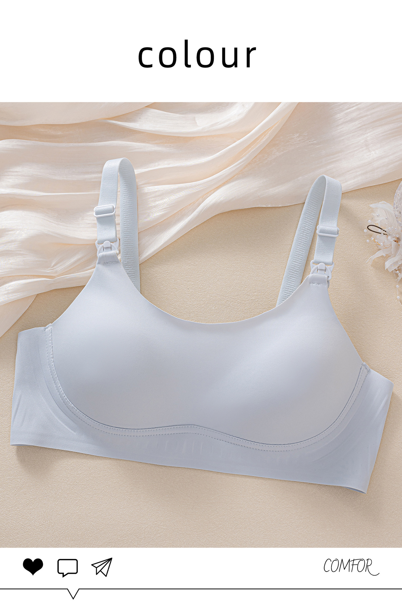 Venta directa de fábrica comercio electrónico transfronterizo Sudeste de Asia Vietnam Tailandia damas sin costuras sujetador de recogida lateral cómodo