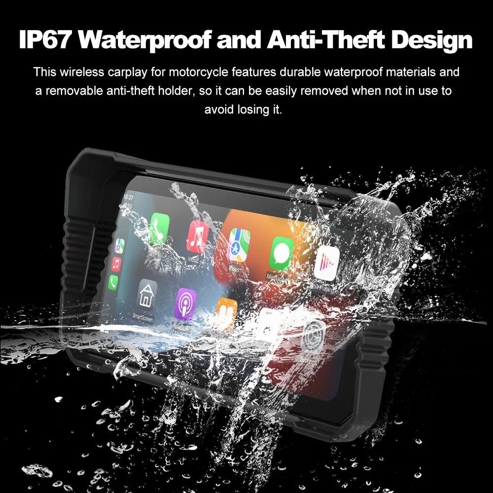 Waterproof Riding Recorder, Motorcycle-Mounted High-Definition Camera, Wifi Networked Gps Navigation, Night Vision Motorcycle Recorder