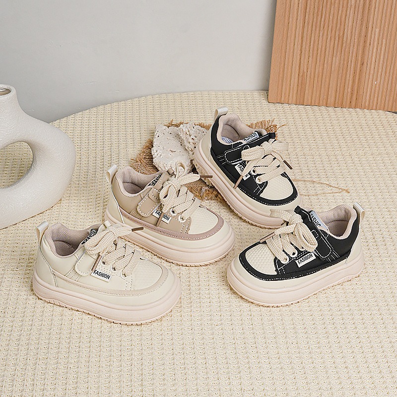 2026 primavera nuevo bebé zapatos para niños zapatos de skate de suela suave zapatos deportivos impermeables zapatos para niños zapatos individuales image 2