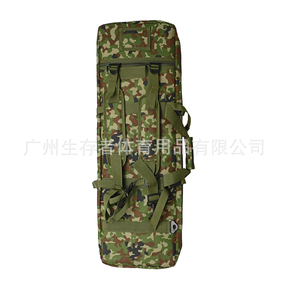 Gran capacidad M4 paquete de armas 85cm camping al aire libre camuflaje Oxford tela CS juguete paquete de armas militares fanáticos paquete táctico