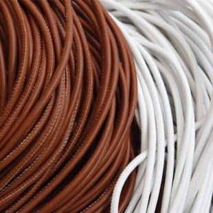 PU Bag Drawstring Backpack Numping Strap Handmade DIY Bucket Bag Drawstring Accessories Drawstring Cortical Bag Rope