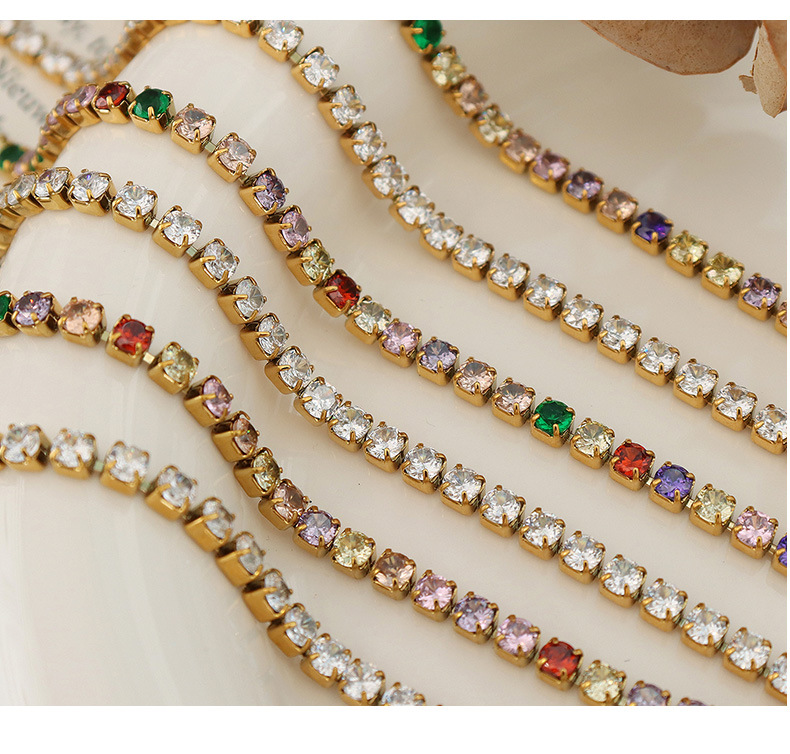 PVD Coated Real Gold Plated 18K Gold Geometric 304 Stainless Steel Fashion Waterproof Non Tarnish 304 NEW IN JEWELRY display picture 4