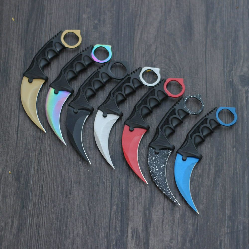 Прямые продажи завода, игра CSGO Claw knife, survive claw knife, нескладной нож, многофункциональный outdoor прямой нож