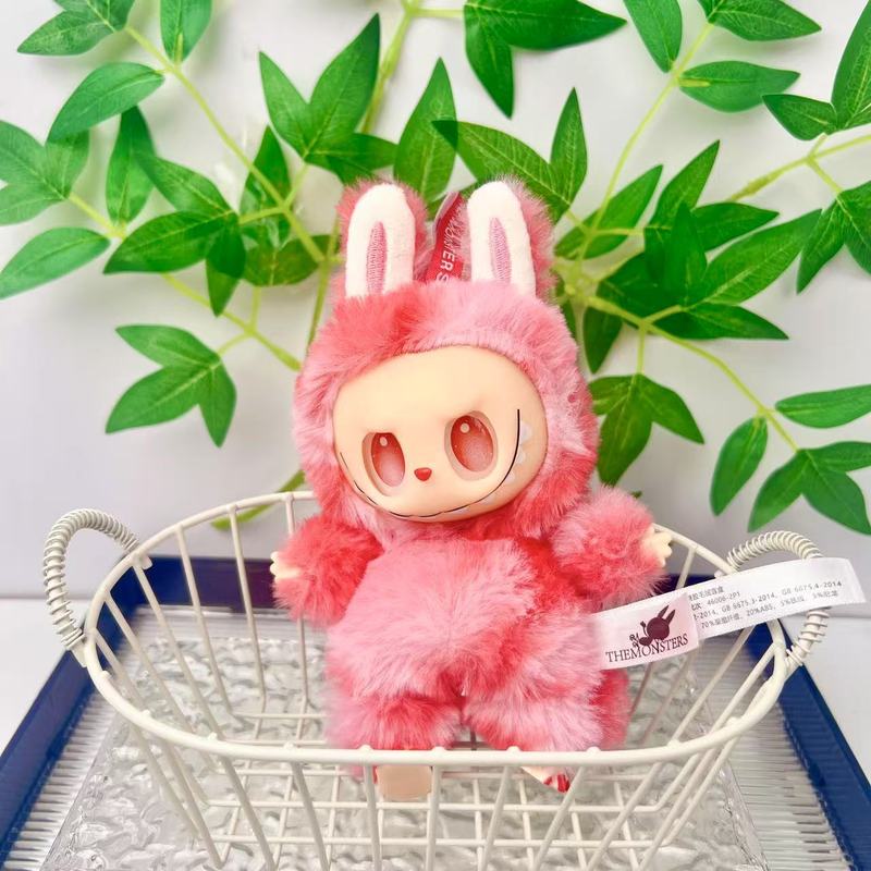 かわいいラブブー多用途人形第一世代、第二世代、第三世代、第四世代のビニールぬいぐるみキーホルダーペンダント|undefined